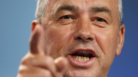 General Secretary of the Trade Unions Congress address their conference in 2009