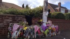 The scene of Delaney Brown's murder