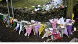 Gleision floral tributes