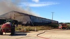 The scene of the fire at Camp Farm