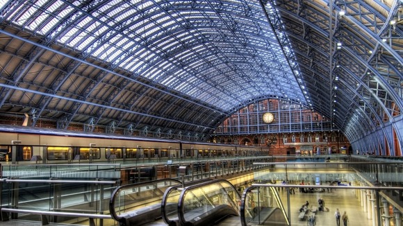 Roof of St Pancras Station