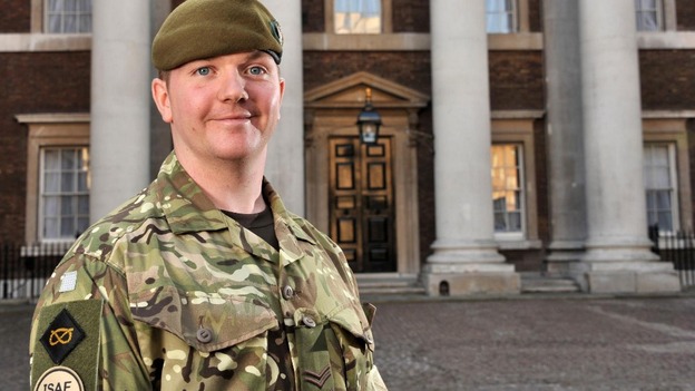 Corporal Carl Taylor, of 3rd Battalion The Mercian Regiment.