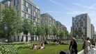 An artist's impression of the finished development.