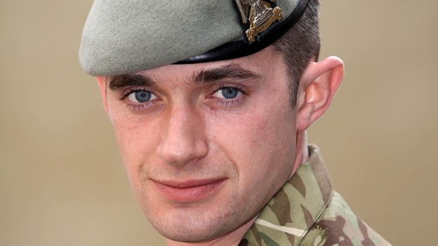 Corporal Keith Mitchell of The Royal Scots Dragoon Guards.