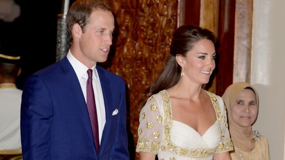 The Duke and Duchess of Cambridge attend an official dinner given by His Majesty, The Yang di-Pertuan Agong at his official residence