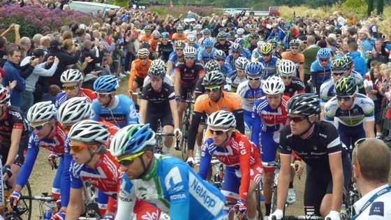 Tour of Britain at  Trentham, Staffordshire