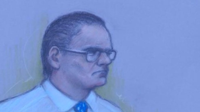 A court sketch of Jason Lawrance, who faces jail for a string of attacks on women.