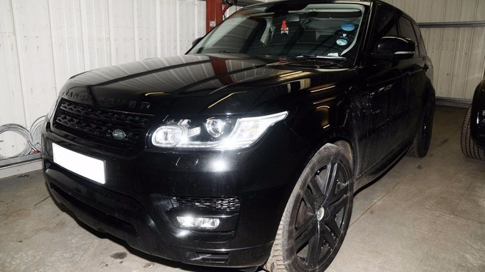 Adam Johnson's Range Rover