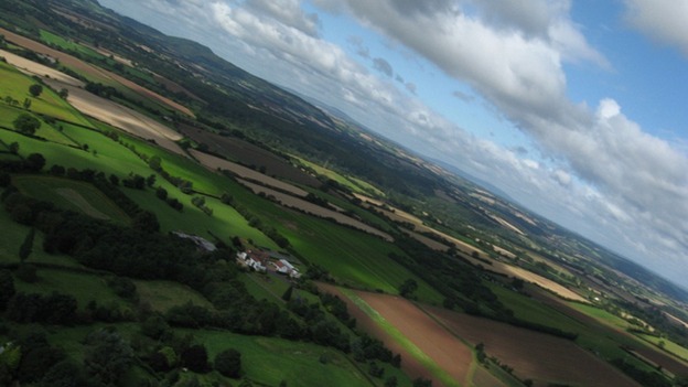 Small bit of Uphampton, launch Site bottom (mid-right)