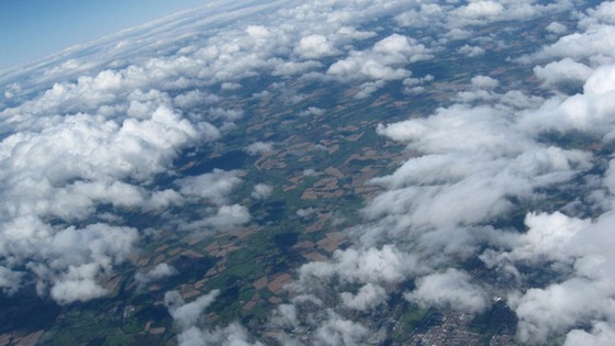 Worcester from the sky