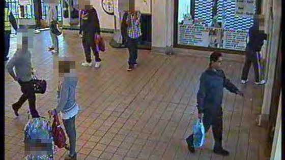 CCTV still of Dr Farooq's movements on 16th September 2010.