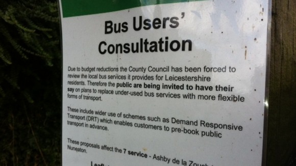 Poster in the village of Fenny Drayton