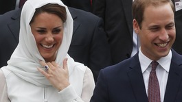 The Duke and Duchess of Cambridge pictured on their tour of the Far East