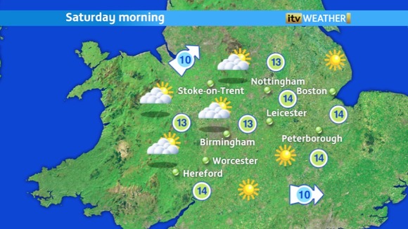 Sunny spells this morning