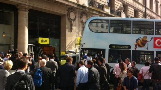 Regents Street crash.
