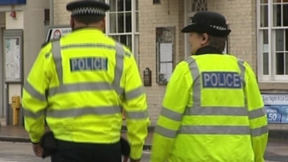 Police officers on the beat