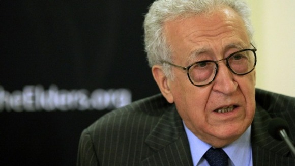 International mediator Lakhdar Brahimi met Syria's President Bashar al Assad today