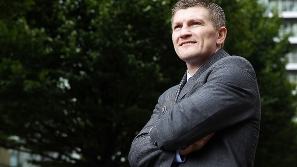 Boxer Ricky Hatton announced his comeback in the sport on Friday.