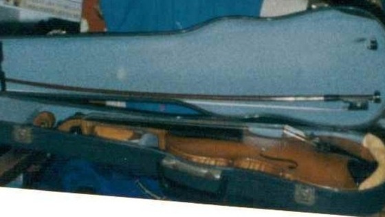 Stolen violin