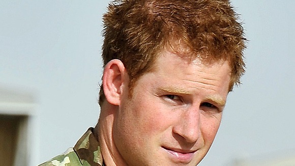 Prince Harry at Camp Bastion, Afghanistan