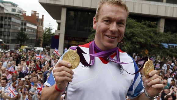 Britain's most successful Olympian Sir Chris Hoy.
