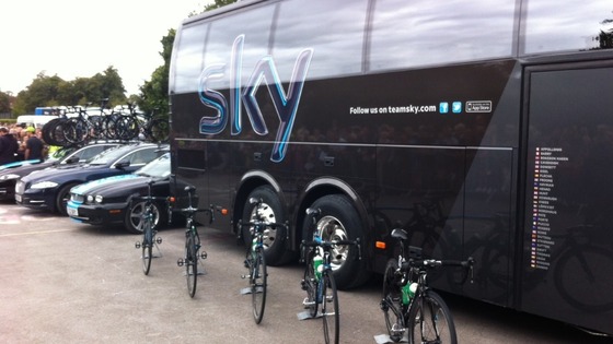 Team Sky bikes