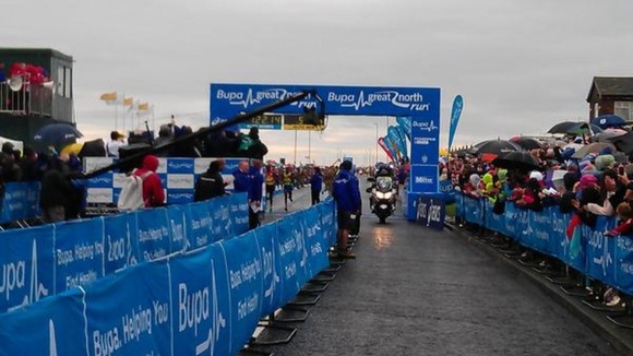 The finish line