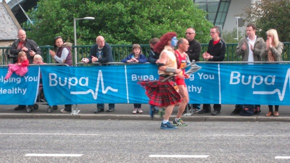 Applause from spectators