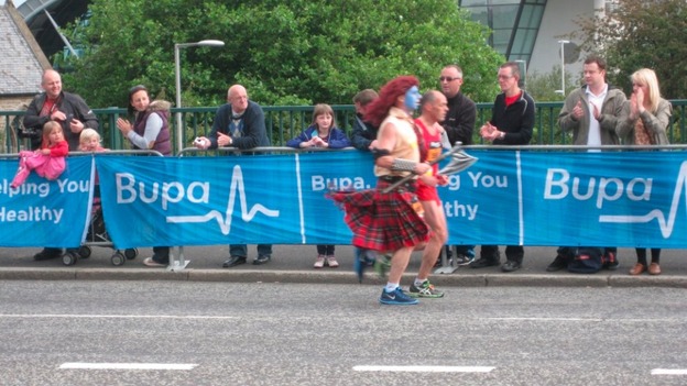 Applause from spectators