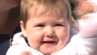 Amelie contracted meningitis when she was five weeks old.