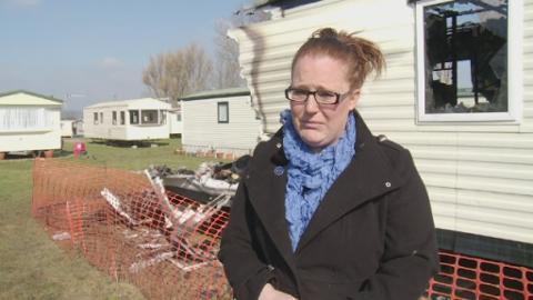 Family left homeless after mobile home destroyed by fire | Meridian ...