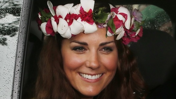 The Duchess of Cambridge visits the Cultural Village in the Solomon Islands