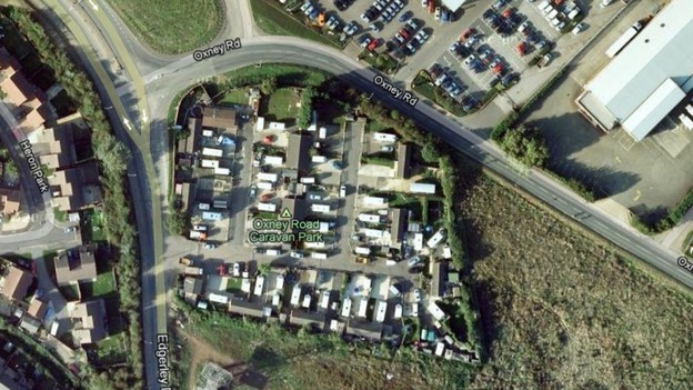 Google map image of Oxney Road Caravan Park
