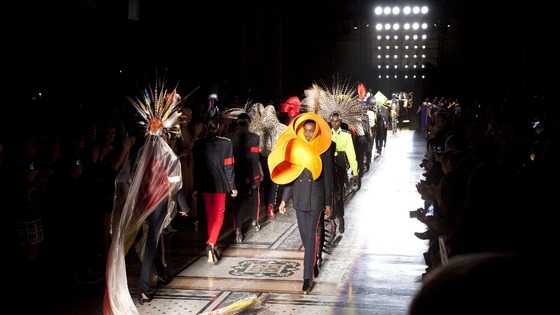 Lady Gaga London Fashion Week Philip Treacy 