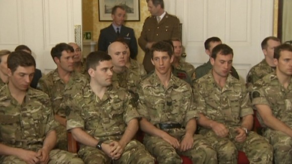 Four Midland soldiers honoured for their bravery