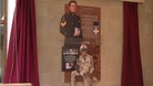 The plaque unveiled at Warrant Officer Kim Hughes' old school