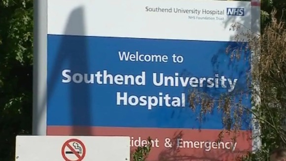 Southend Hospital sign