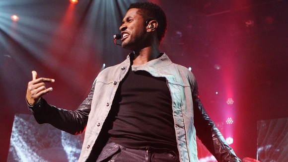 Usher performs on the first day at the iTunes Festival at the Roundhouse in London.