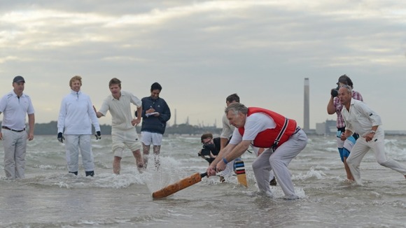 Cricket match in Solent