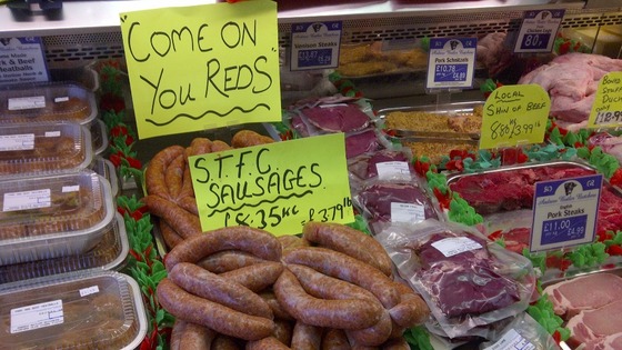 S.T.F.C sausages