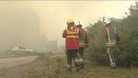 Fire crews tackle blaze