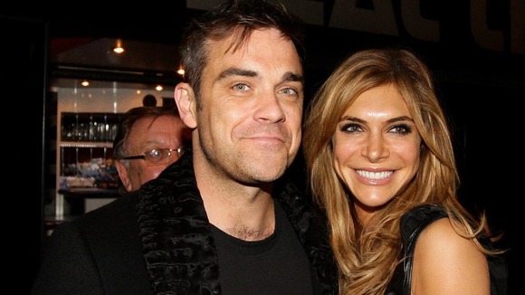 Robbie Williams and Ayda Field