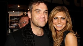 Robbie Williams and Ayda Field