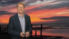 Simon Parkin in front of weather photo
