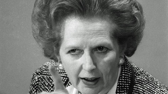 Margaret Thatcher emphatically rejects the Argentine invasion of the Falklands