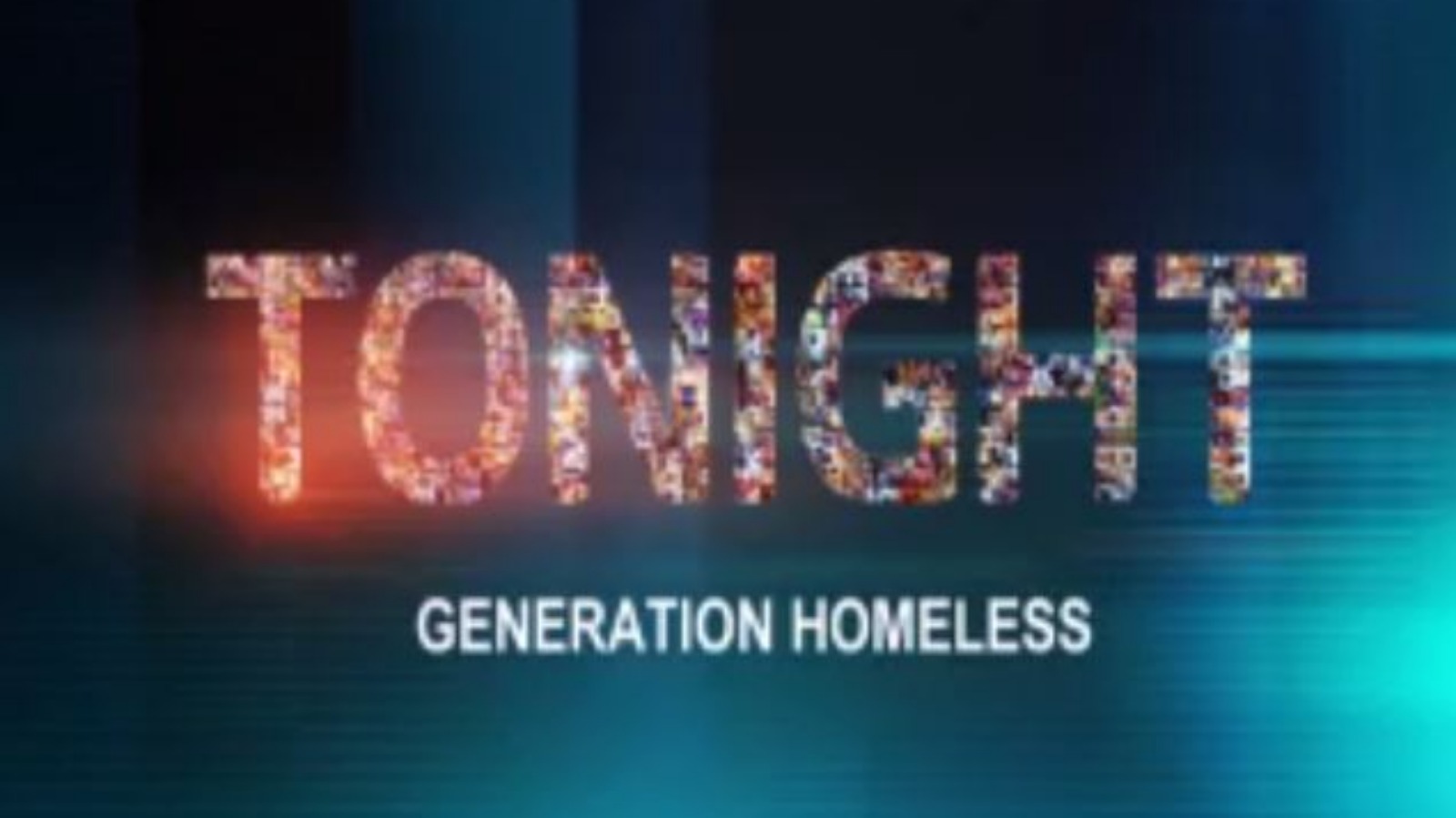 Tonight Generation Homeless ITV News