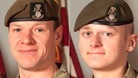 Sgt Thursby and Pvt Wroe