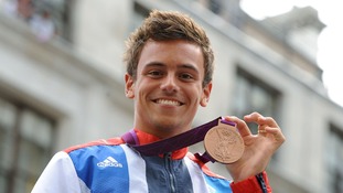 Olympic diver Tom Daley.