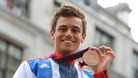 Olympic diver Tom Daley.