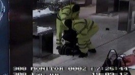 Three masked men raid the Selfridges store in Manchester.